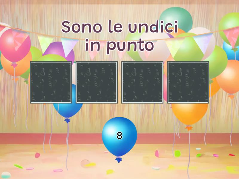 Che Ora Che Ore Sono D Quiz Vinci O Perdi