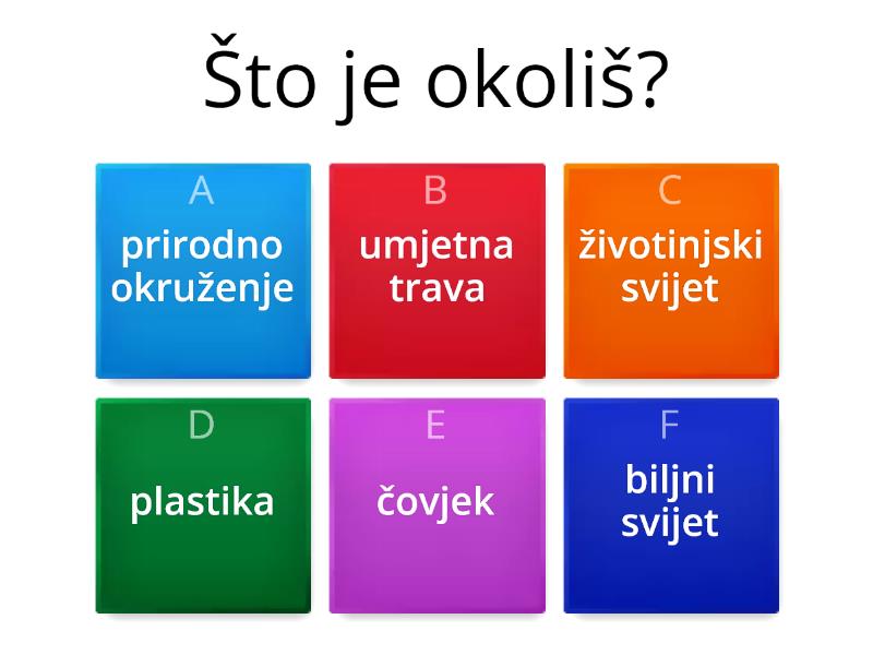 Recikliranje Quiz