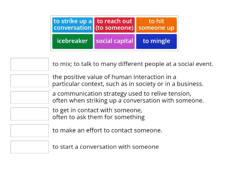 Networking Vocabulary 1 Match Up