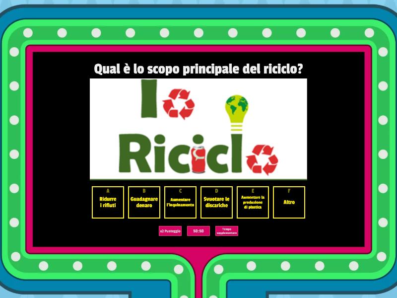 Riciclo Gameshow Quiz