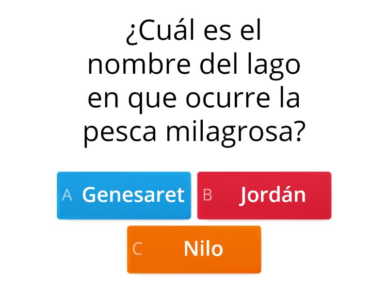 La Pesca Milagrosa Lucas 5 1 11 Cuestionario