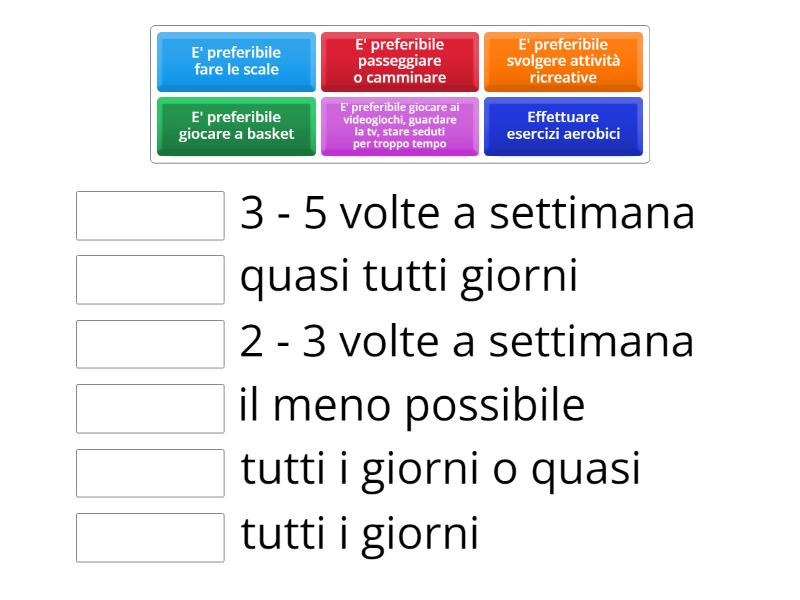 Stili Di Vita Sani Match Up