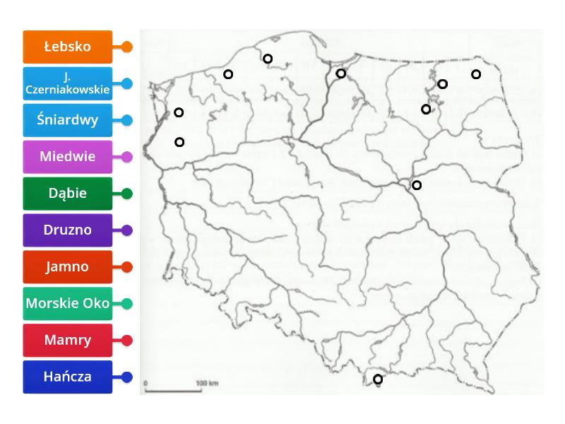 Jeziora W Polsce Klasa 7 Rysunek Z Opisami