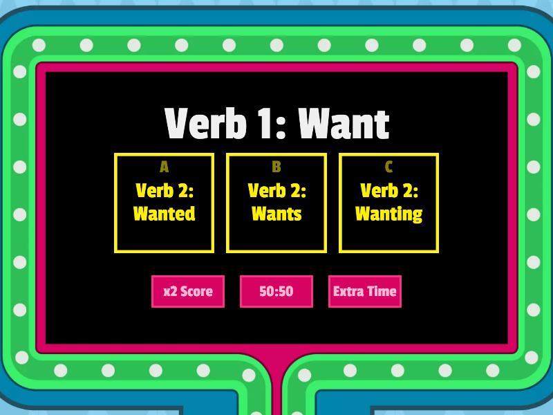 Class 8 3 Regular Irregular Verbs Quiz Gameshow Quiz