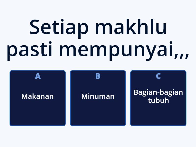 Ipas Bab Mari Kita Kenali Hewan Di Sekitar Kita Quiz