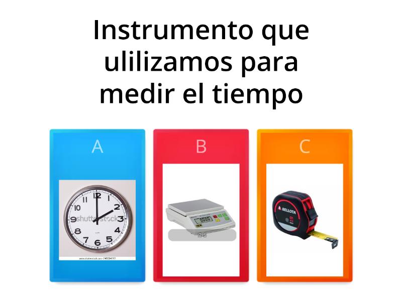 El Reloj Y Sus Partes Quiz