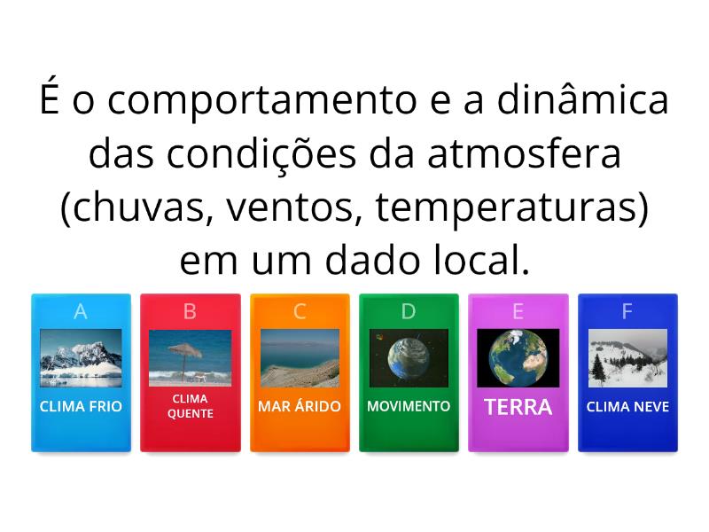 Geografia Sexto Ano Tipos De Climas Da Terra E Do Brasil Kuis