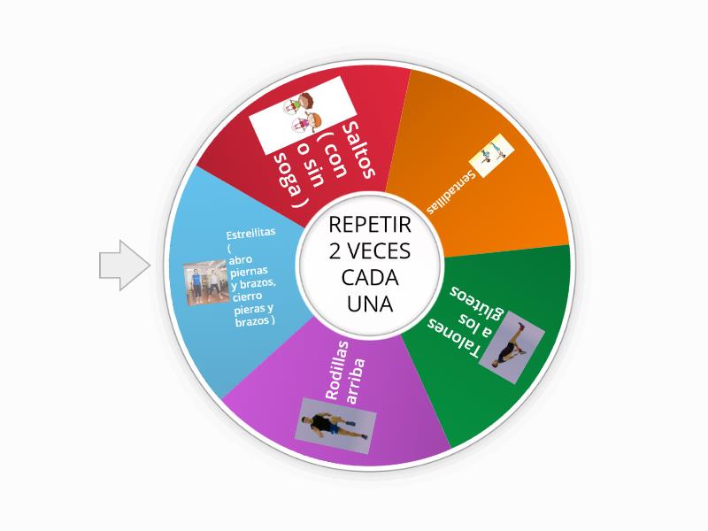 Educaciòn Fisica Rueda aleatoria