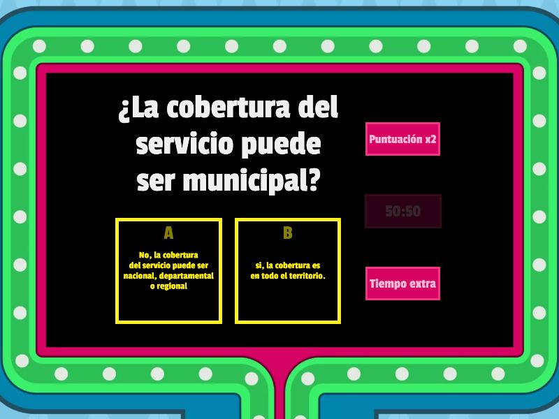 Codigo Corto Gameshow Quiz