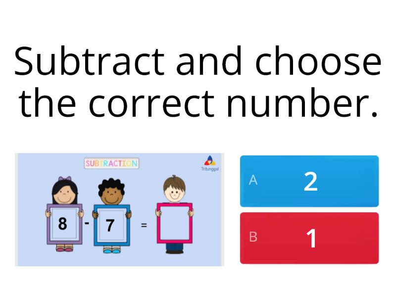 Substraction Quiz