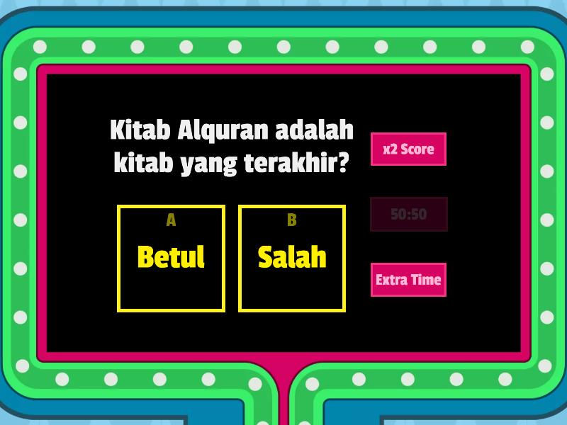 Kitab Al Quran Gameshow Quiz