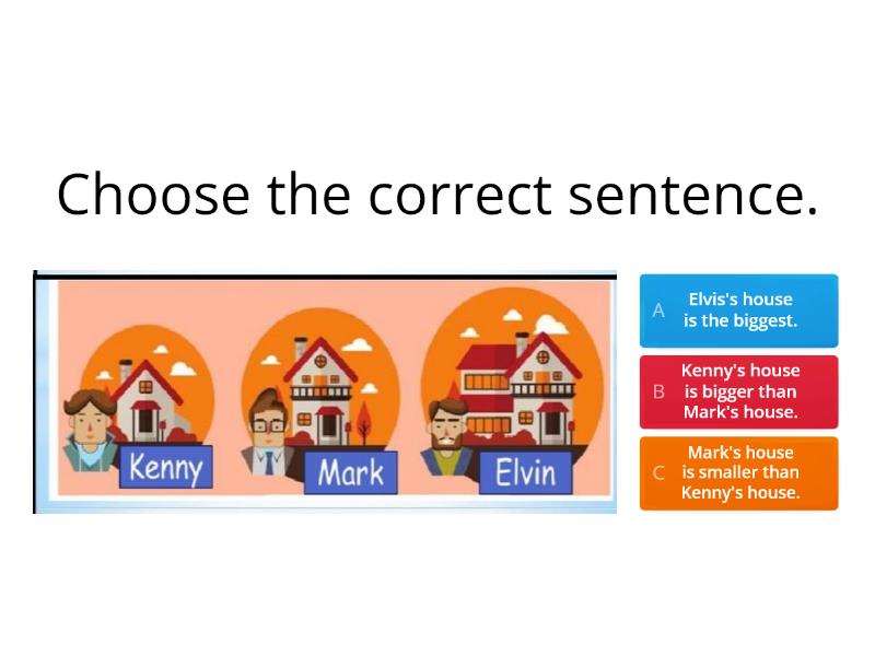 Comparative And Superlative Adjectives Cuestionario