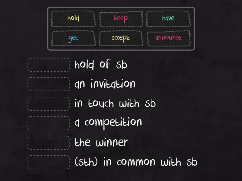 Mindset B1 Unit 1 Collocations Verb Noun Match Up