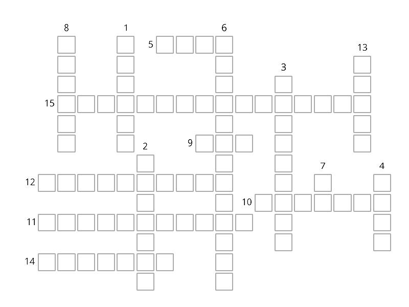 CRUCIGRAMA FORMACION IGNACIANA Crossword