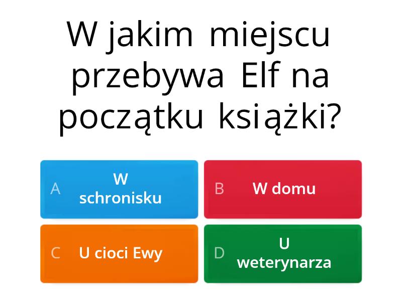 Sposób na Elfa Test