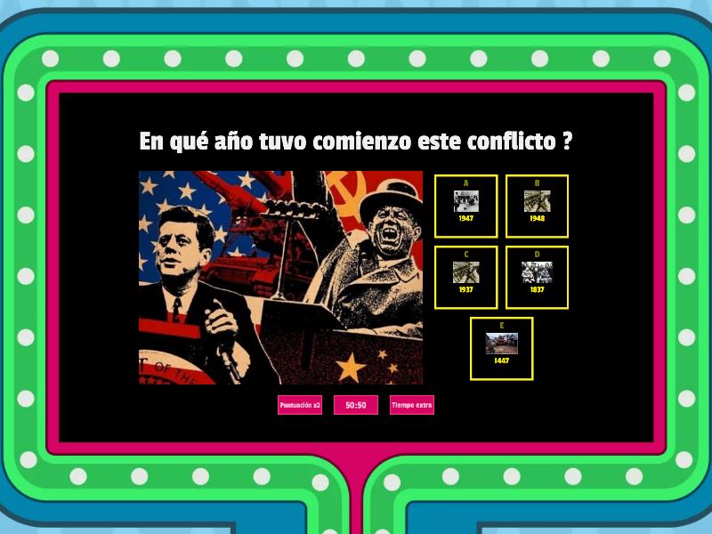 GUERRA FRIA Gameshow Quiz