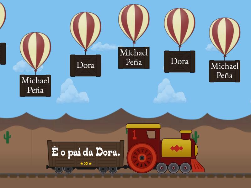 Coloque O Nome Dos Personagens Do Filme Dora E A Cidade Perdida De