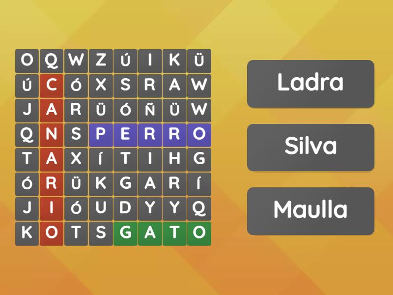 Sopa De Letras Wordsearch