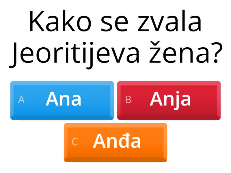 Lektira Sumnjivo Lice Quiz