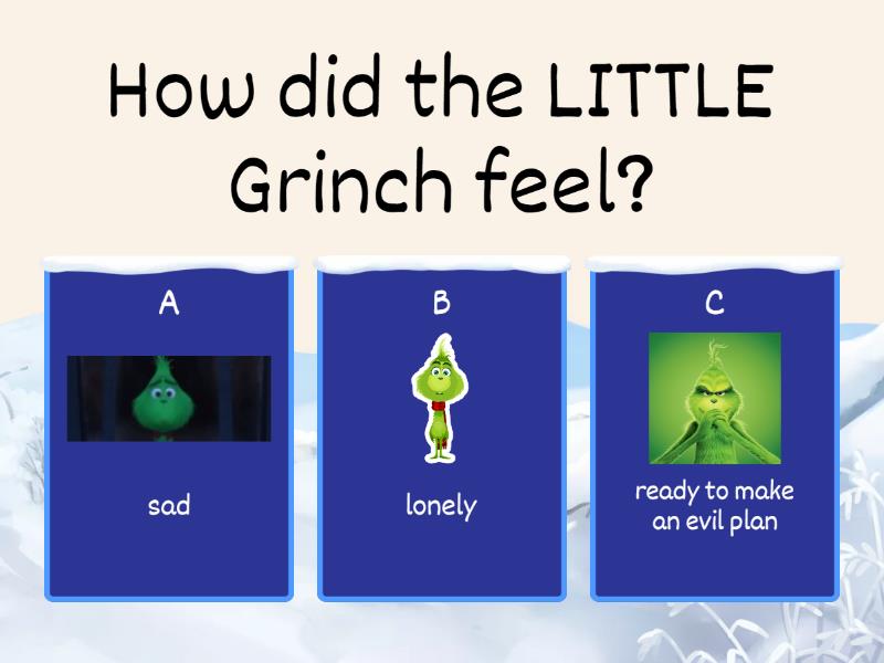 Grinch Mas Quiz