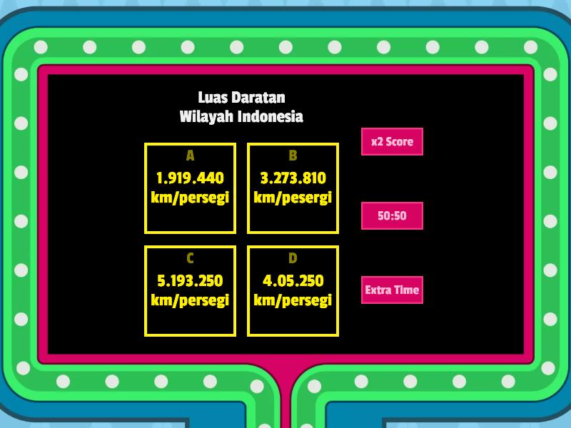 Letak Dan Kondisi Geografis Wilayah Indonesia Gameshow Quiz