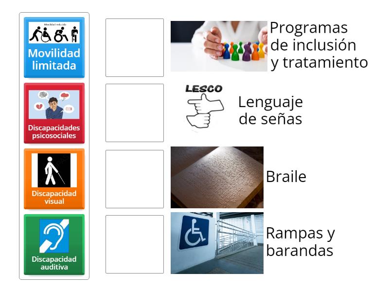 Conciencia Sobre Discapacidades Y Mecanismos De Ayuda Match Up