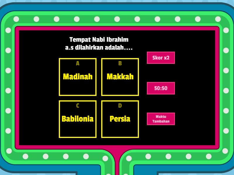 KISAH KETELADANAN NABI IBRAHIM A S DAN NABI ISMAIL A S KELAS 3