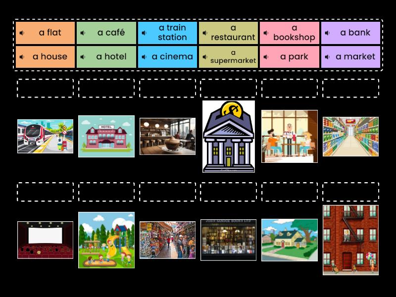 Roadmap A1 3A Places In A Town Match Up