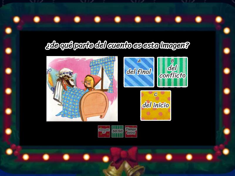 Las Partes Del Cuento Gameshow Quiz