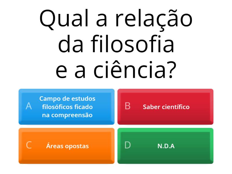 Filosofia Quiz