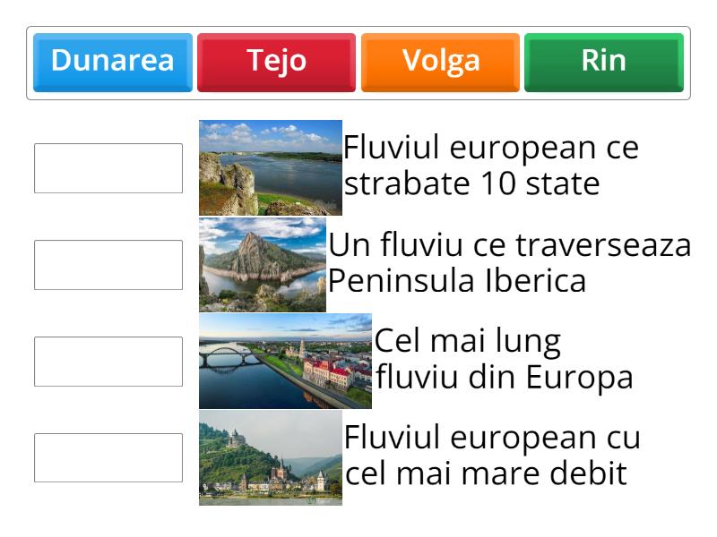 Hidrografia Europei Match Up