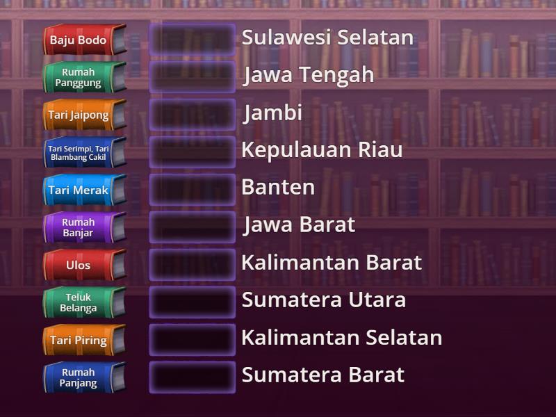 Kuis Ragam Budaya Match Up