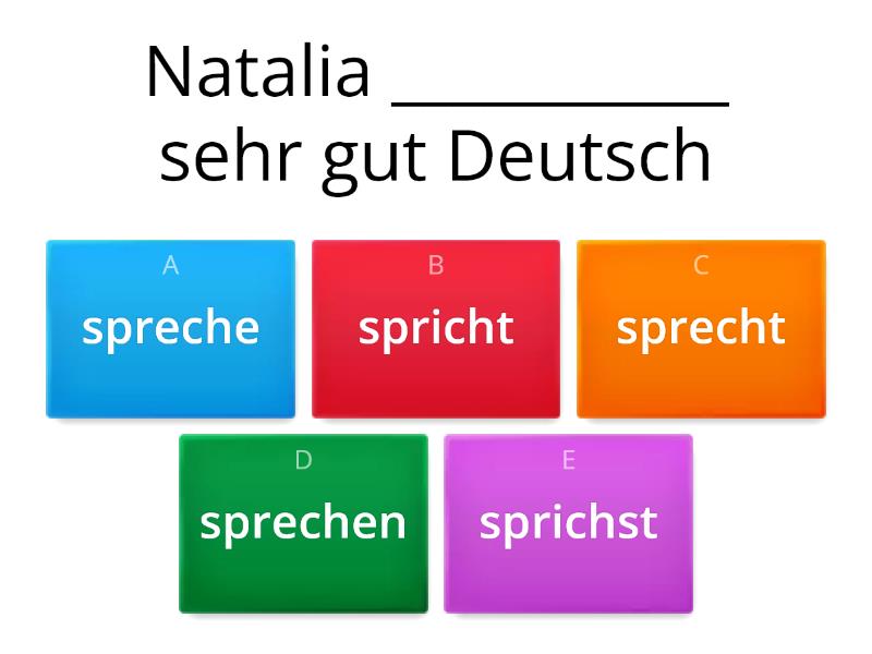 L C B Essen Lesen Sprechen Sehen Quiz