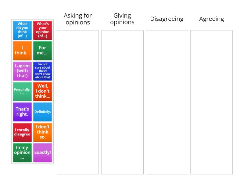 Asking For Giving Opinions Agreeing Disagreeing Navigate Oxford