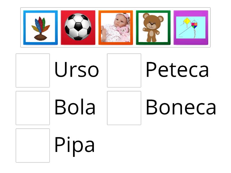 Quantidade de sílabas Une las parejas