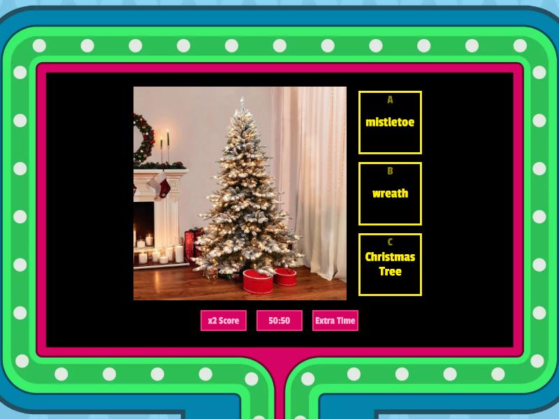 Christmas Vocabulary Gameshow Quiz