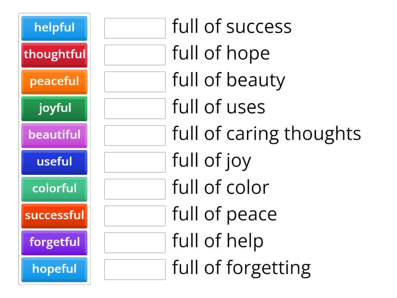 Ful Suffix Match Up