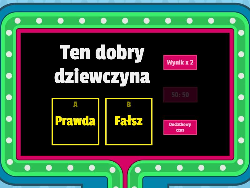 Rzeczownik Zaimek Przymiotnik Noun Demonstrative Adjective Gameshow