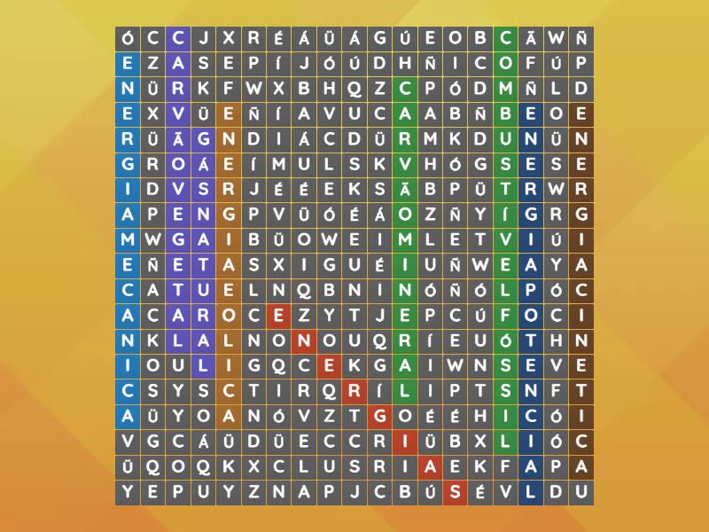 Ca A Palavras De F Sica Wordsearch