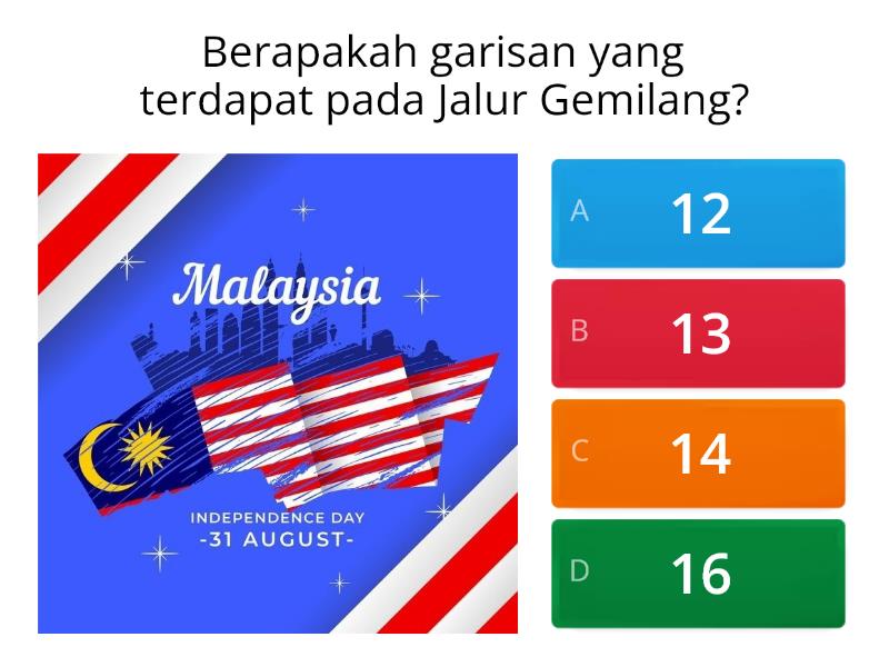 Kemerdekaan Quiz Independence Quiz Cuestionario