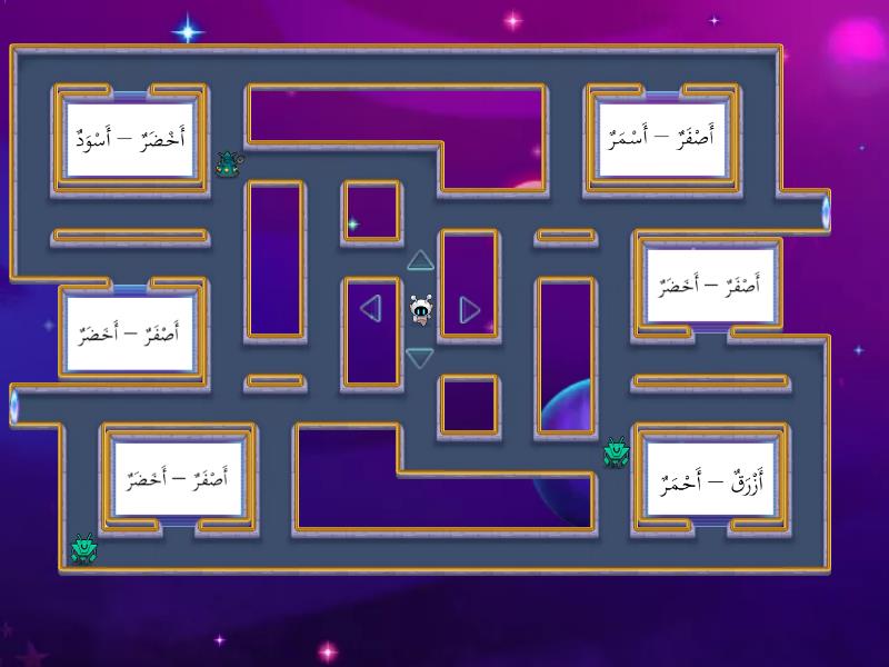 DUA WARNA DALAM BAHASA ARAB Maze Chase