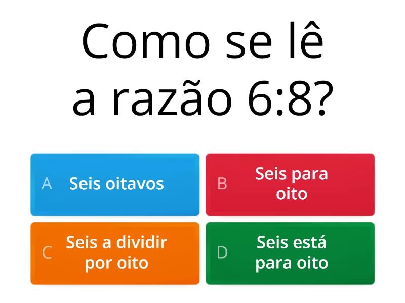 Proporcionalidade Direta Ano Quiz