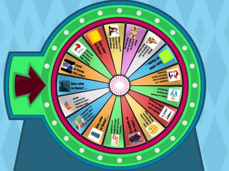 Colores Terciarios Spin The Wheel