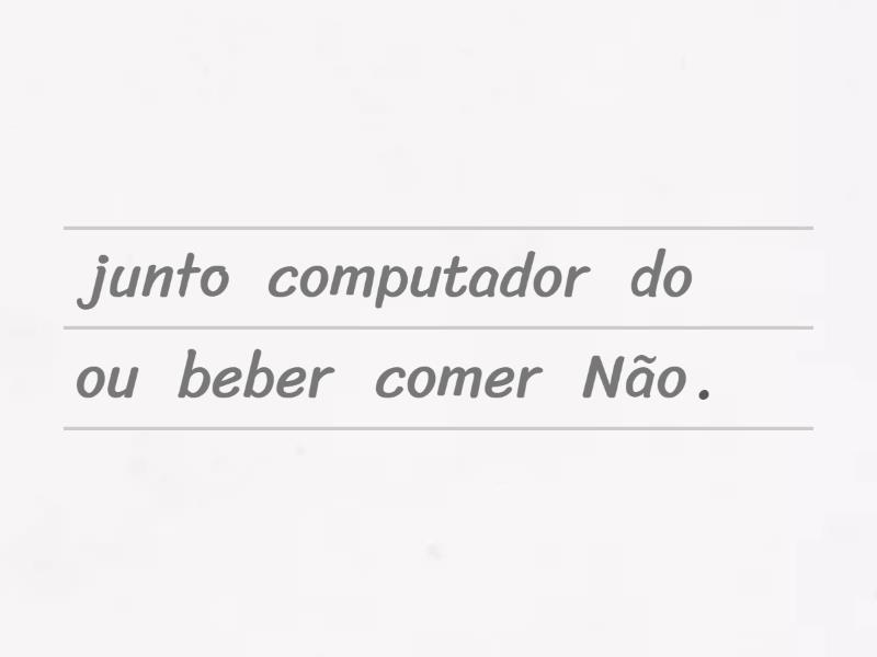 Ordena O De Palavras Ano Cuidados O Computador Unjumble