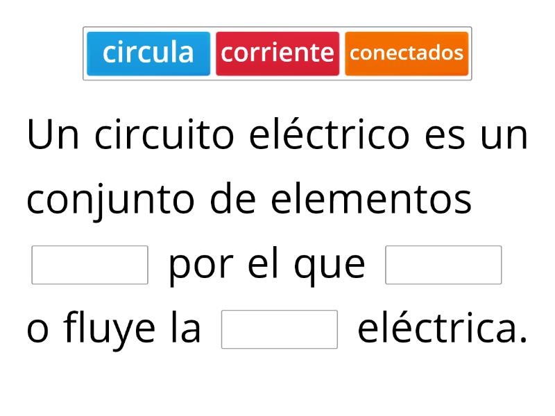 Qu Es Un Circuito El Ctrico Palabra Perdida