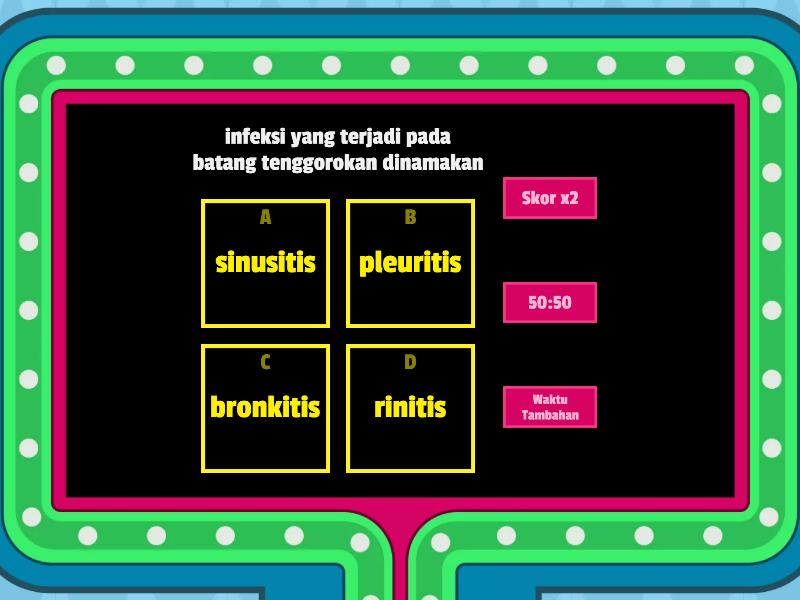 Sistem Pernapasan Manusia Gameshow Quiz