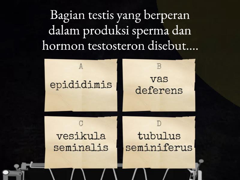 ULANGAN SISTEM REPRODUKSI MANUSIA Quiz