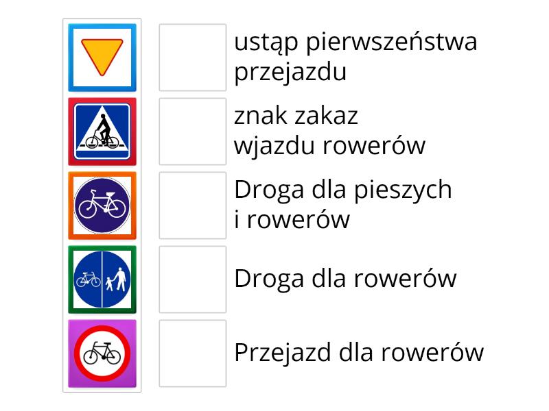 Dopasuj Znaki Drogowe Match Up