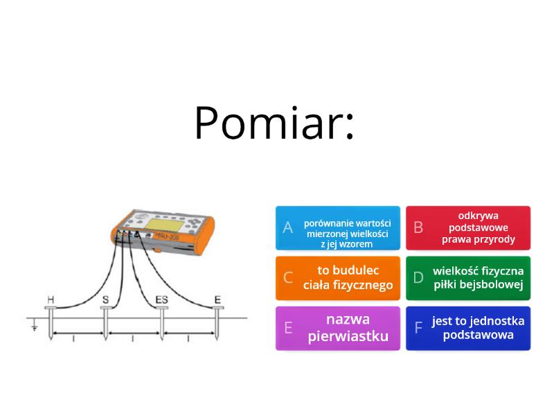 Wielko Ci Fizyczne Jednostki I Pomiary Quiz