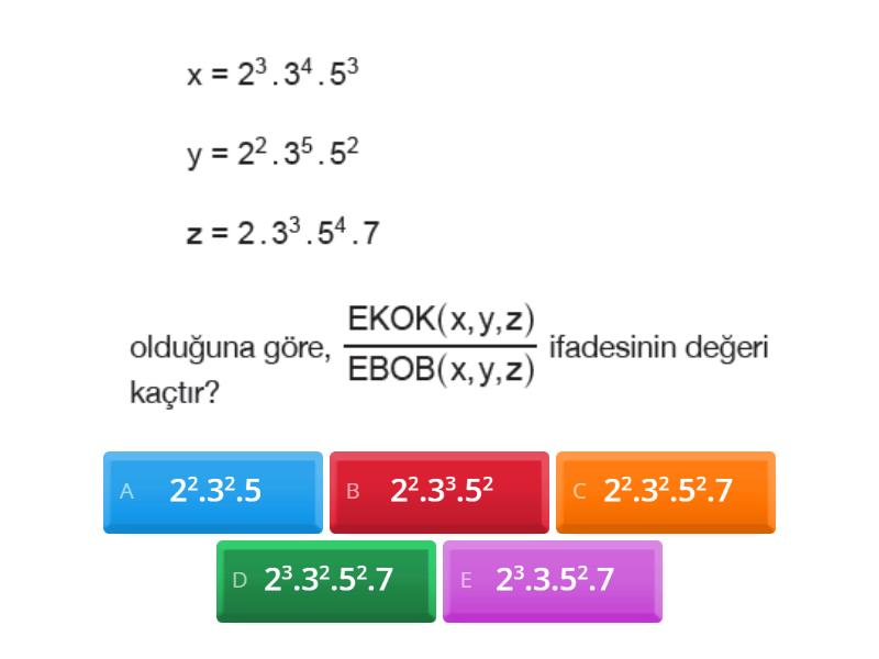 Ebob Ekok Test Quiz